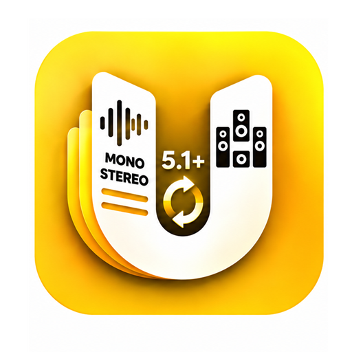 Upmixify — 5.1+ Surround Audio Converter app icon